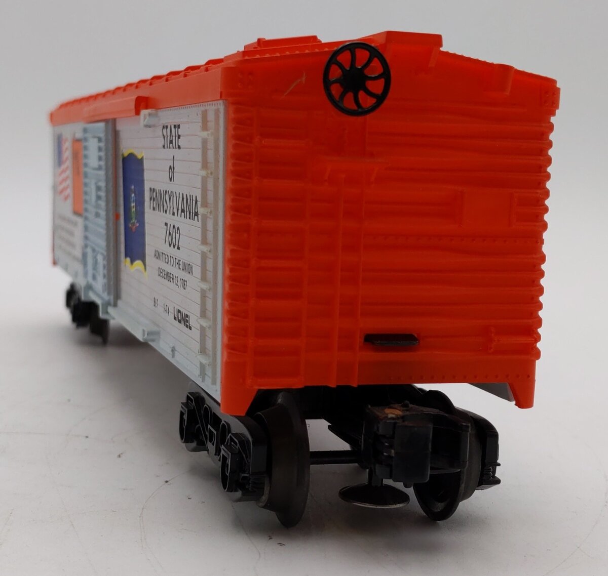 Lionel 6-7602 O Gauge Spirit of 76 State of Pennsylvania Boxcar #7602 LN/Box