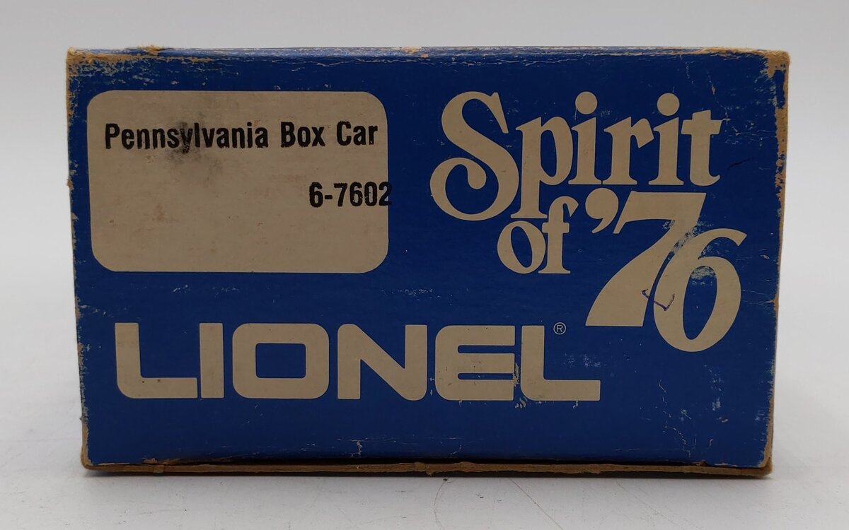 Lionel 6-7602 O Gauge Spirit of 76 State of Pennsylvania Boxcar #7602 LN/Box