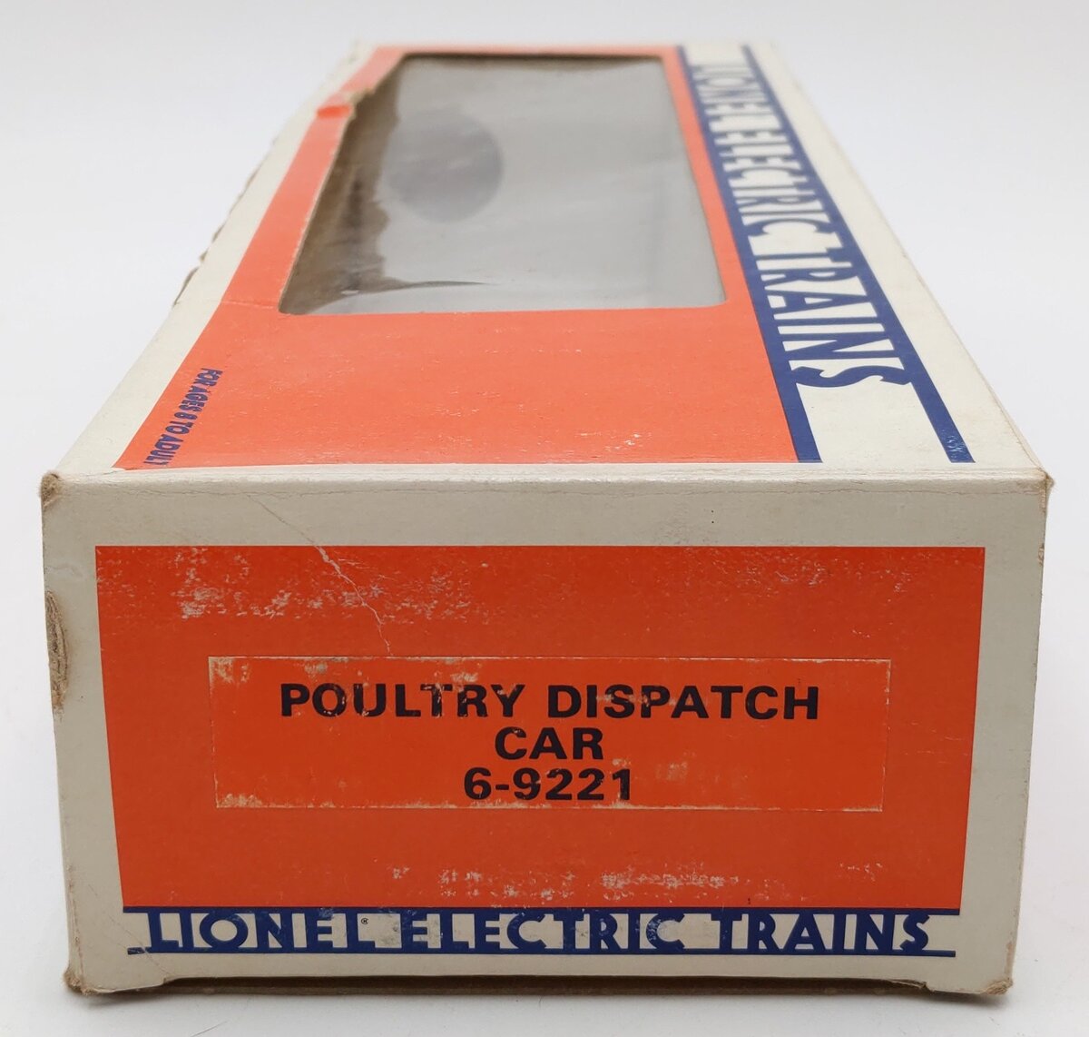 Lionel 6-9221 O Gauge Poultry Dispatch Operating Car #3434 EX/Box