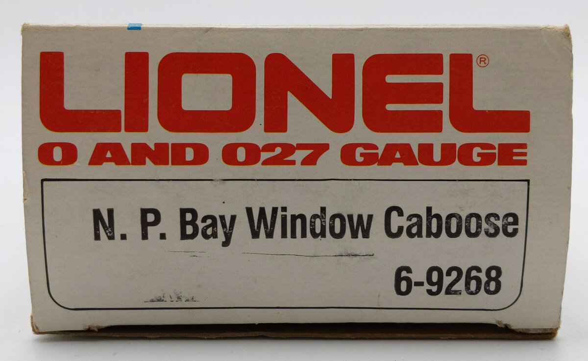 Lionel 6-9268 O Gauge Northern Pacific Bay Window Caboose #9268 EX/Box