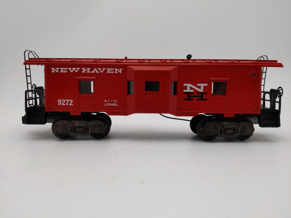 Lionel 6-9272 O Gauge New Haven Bay Window Lighted Caboose VG