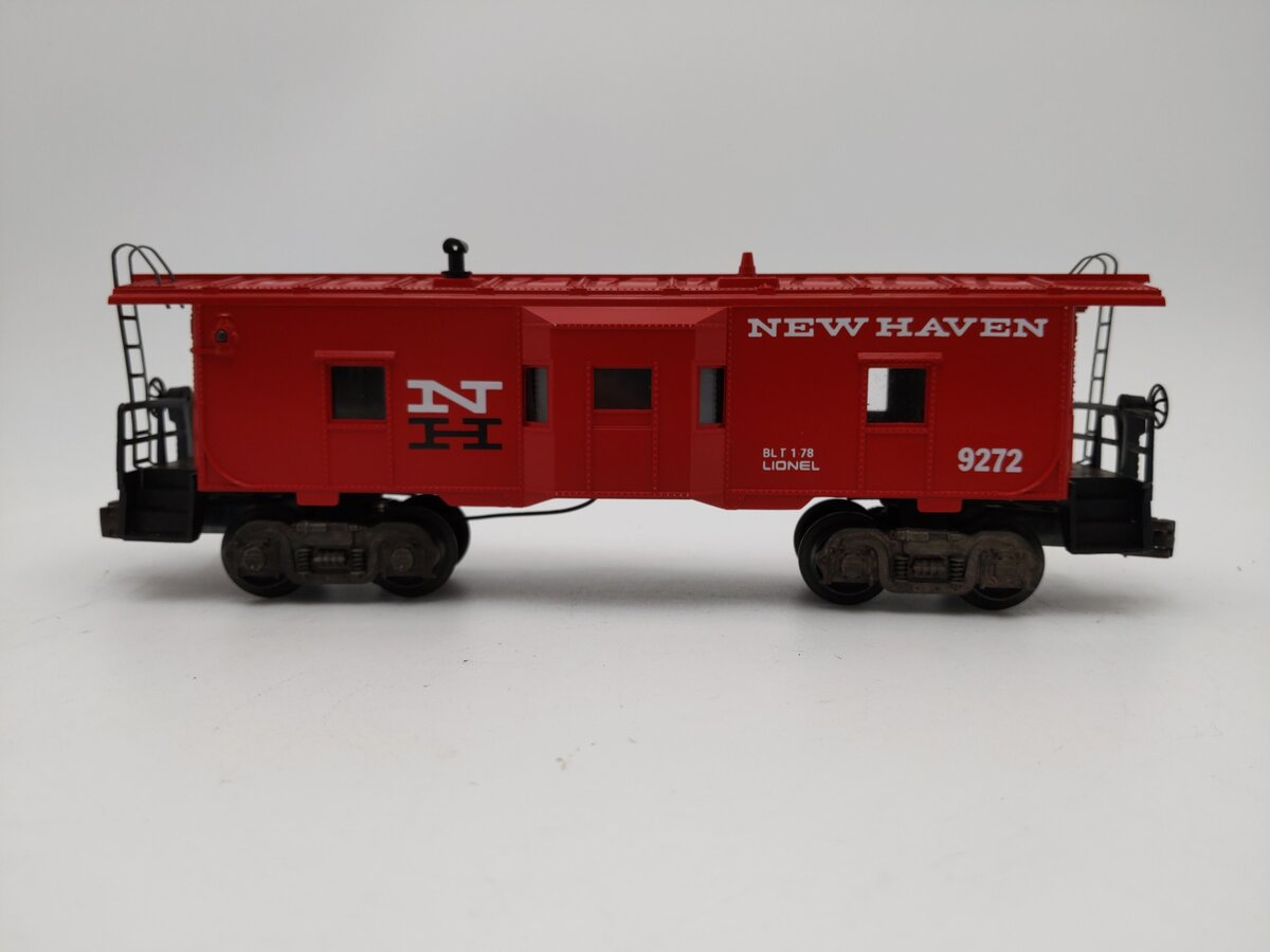 Lionel 6-9272 O Gauge New Haven Bay Window Lighted Caboose VG