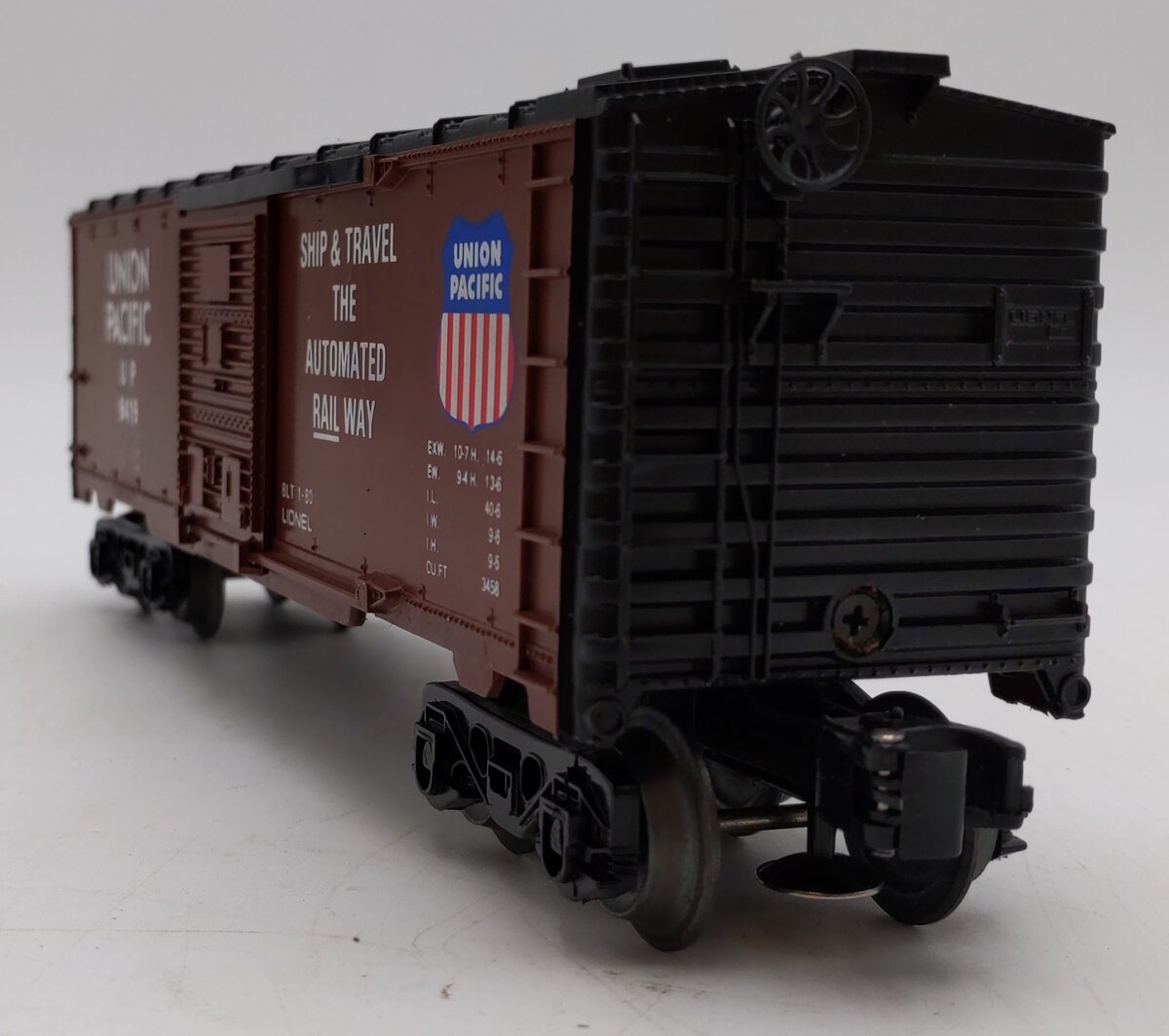 Lionel 6-9419 O Gauge Famous American Railroad Union Pacific Boxcar #9419 EX/Box