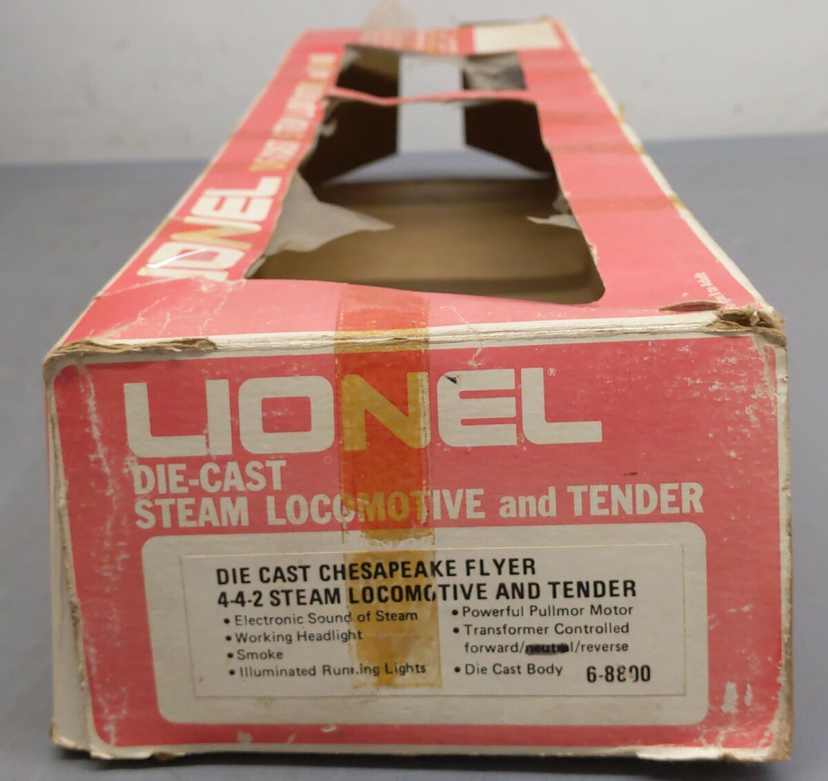 Lionel 6-8800 Lionel Lines 4-4-2 Steam Locomotive & Tender VG/Box