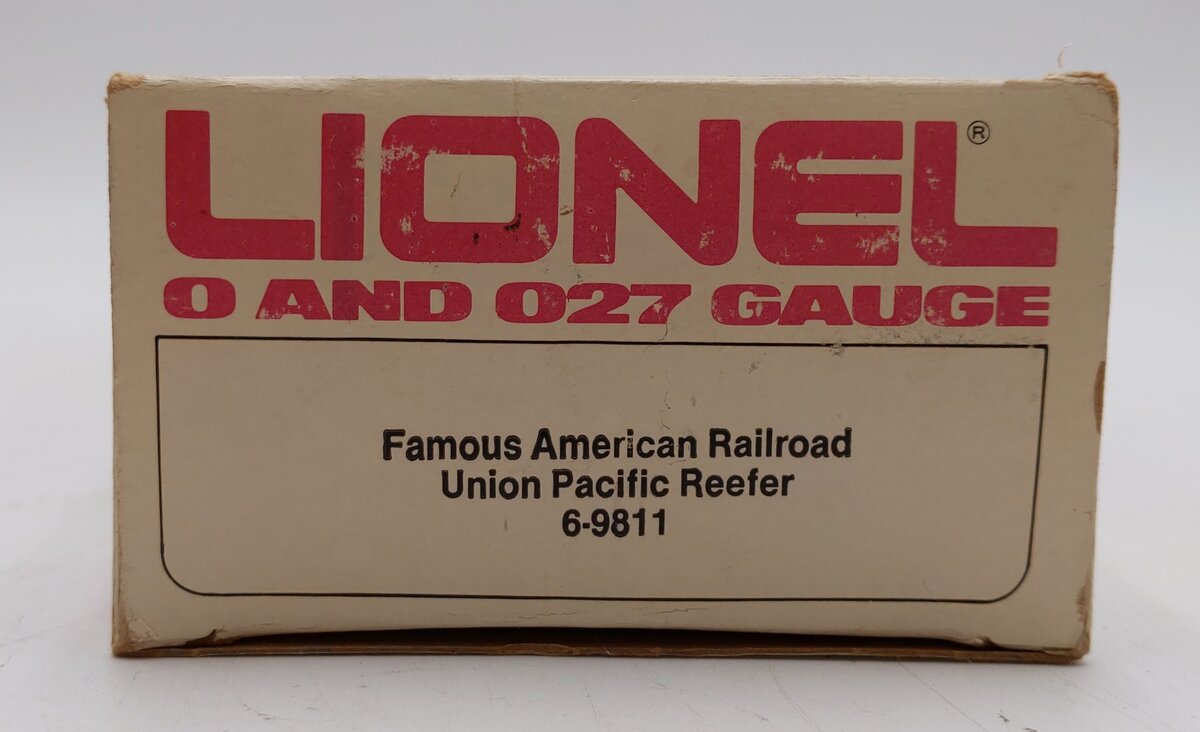 Lionel 6-9811 O Gauge SP/UP FARR Pacific Fruit Express Reefer Car #9811 LN/Box