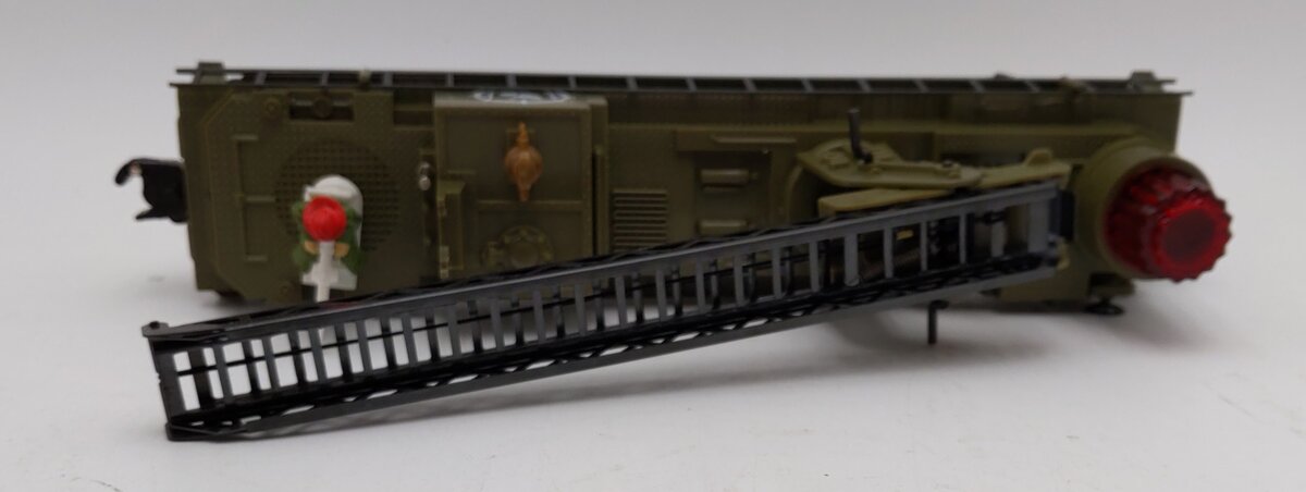 Lionel 6-16726 O Gauge Army Fire Ladder Car LN/Box