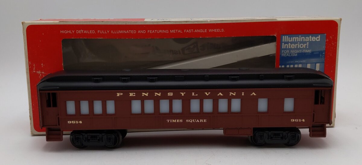 Lionel 6-9514 O Gauge Pennsylvania "Times Square" Pullman Passenger Car LN/Box