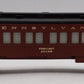 Lionel 6-9508 O Pennsylvania "City Of Phyiladelphia" Pullman Passenger Car EX