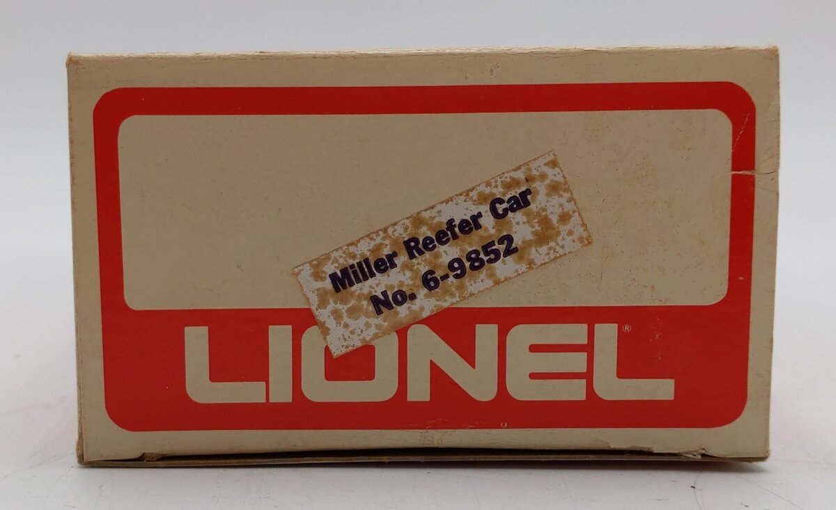 Lionel 6-9852 O Gauge Miller Beer Billboard Reefer Car LN/Box