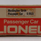 Lionel 6-9515 O Gauge Pennsylvania Washington Circle Pullman Car LN/Box