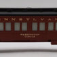 Lionel 6-9515 O Gauge Pennsylvania Washington Circle Pullman Car LN/Box