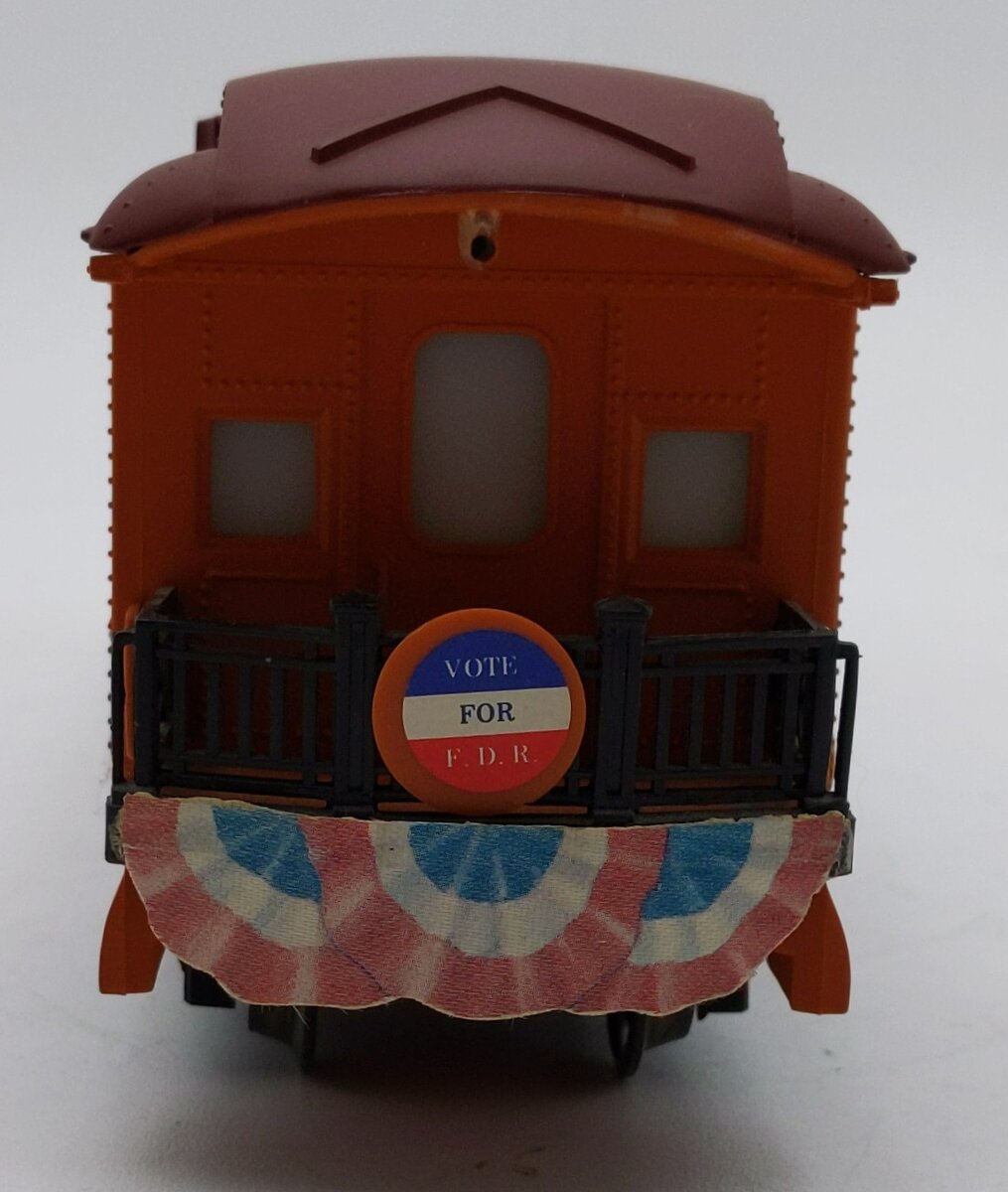 Lionel 6-9527 O Gauge Milwaukee Road FDR Campaign Observation Car EX/Box