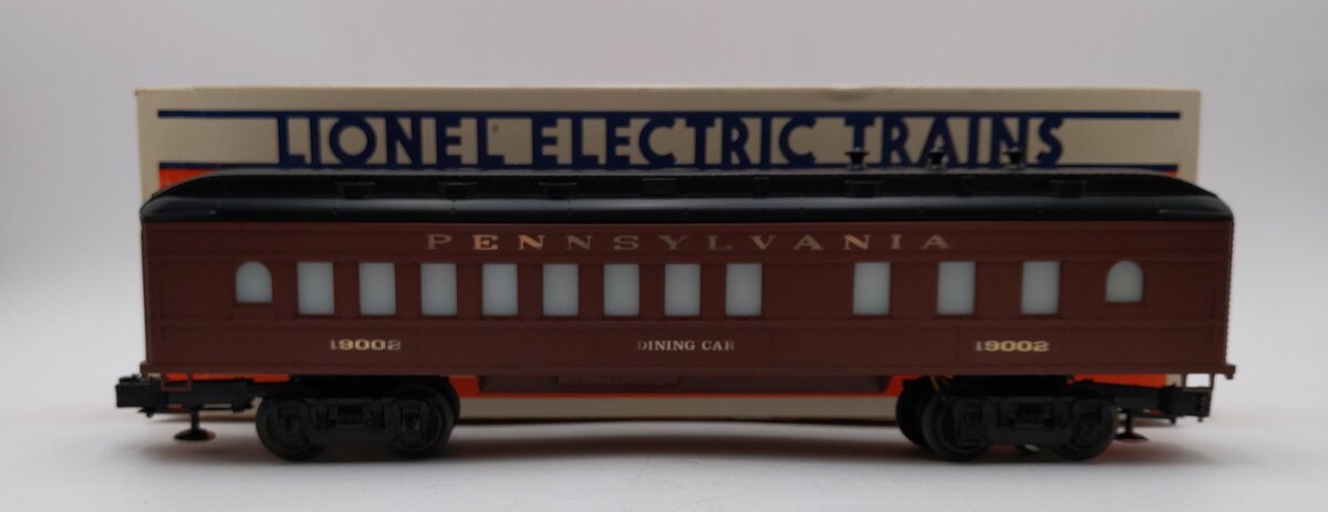 Lionel 6-19002 O Gauge Pennsylvania Dining Car #19002 LN/Box