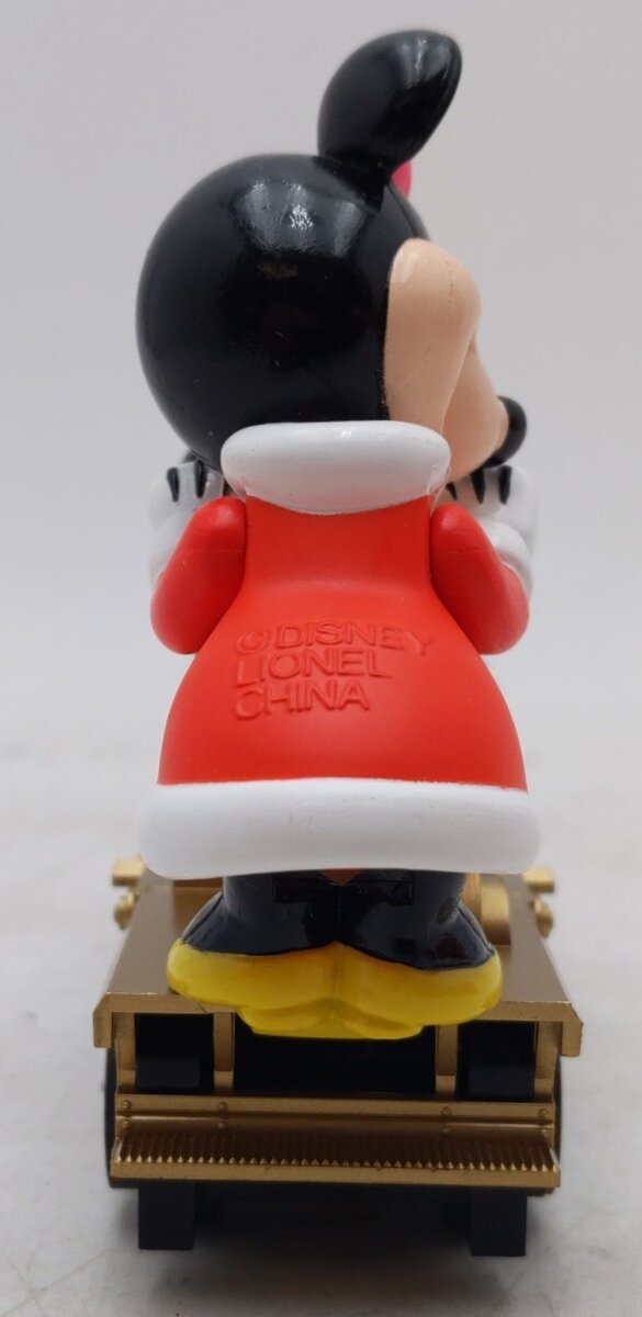 Lionel 6-18433 O Gauge Mickey & Minnie Christmas Operating Handcar EX/Box