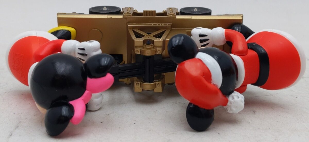 Lionel 6-18433 O Gauge Mickey & Minnie Christmas Operating Handcar EX/Box