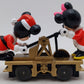 Lionel 6-18433 O Gauge Mickey & Minnie Christmas Operating Handcar EX/Box
