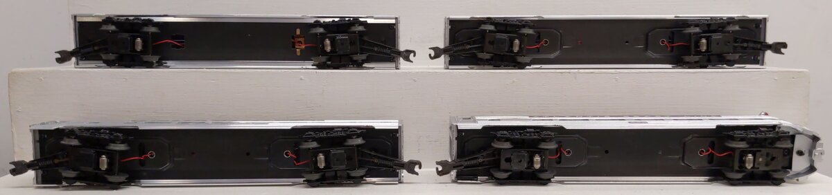 Lionel 6-19154 O Scale Atlantic Coast Line Aluminum Passenger Cars (Set of 4) EX/Box