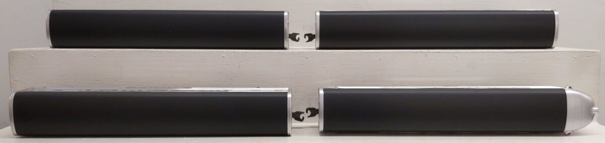 Lionel 6-19154 O Scale Atlantic Coast Line Aluminum Passenger Cars (Set of 4) EX/Box