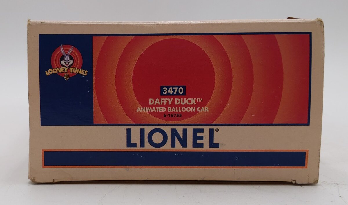 Lionel 6-16755 O Gauge Daffy Duck Animated Balloon Car EX/Box
