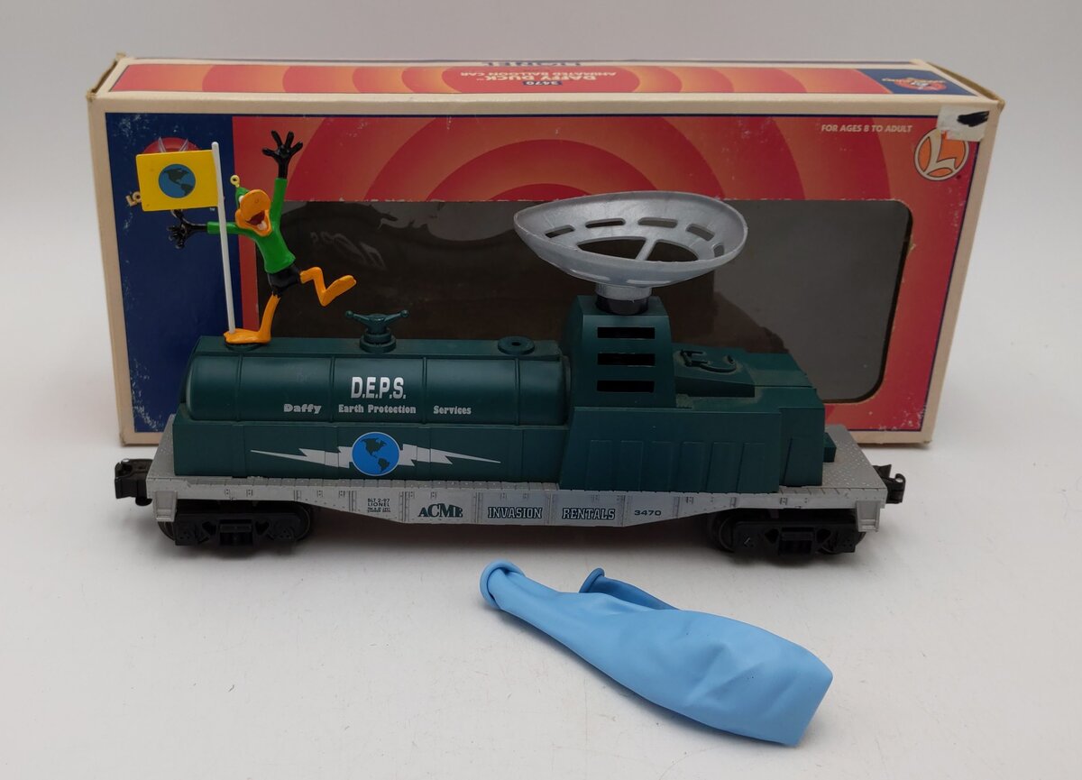 Lionel 6-16755 O Gauge Daffy Duck Animated Balloon Car EX/Box