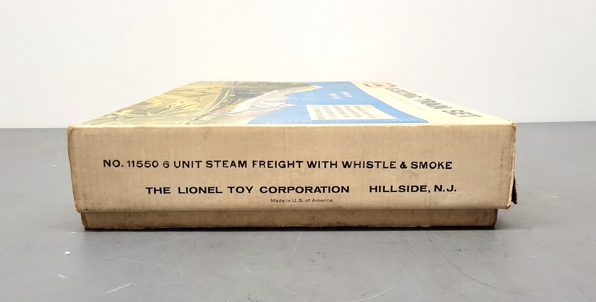 Lionel 11550 Vintage O 239 Steam Freight Set w/234W, 6473, 6176, 6465. 6119 VG/Box
