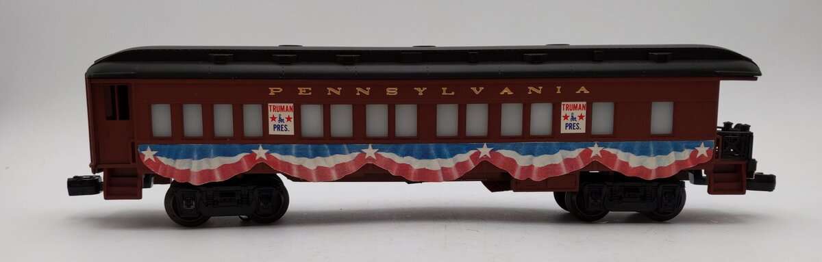Lionel 6-9528 O Gauge Pennsylvania President Truman Campaign Car LN/Box