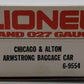 Lionel 6-9554 O Gauge Chicago & Alton "Armstrong" Baggage Car LN/Box