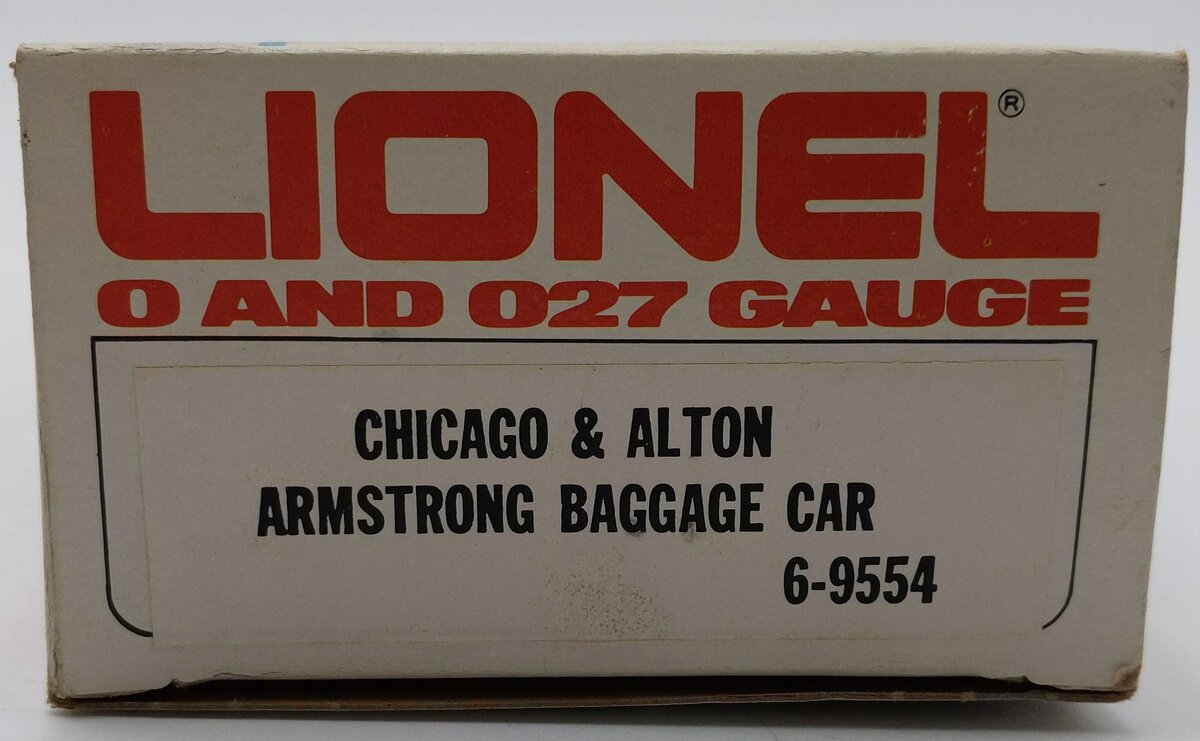 Lionel 6-9554 O Gauge Chicago & Alton 