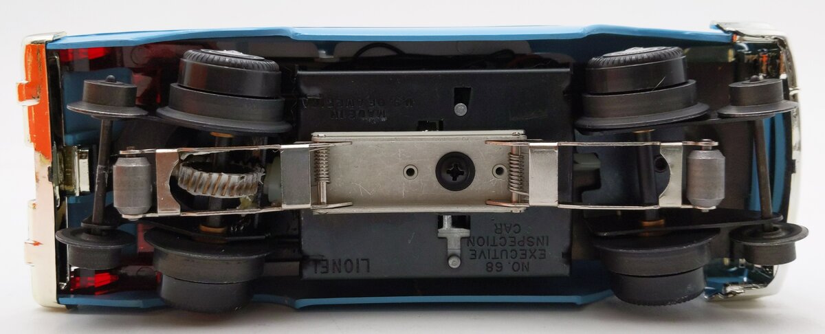 Lionel 6-18454 O Gauge Blue Executive Inspection Car EX/Box