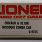 Lionel 6-9555 O Gauge Chicago & Alton "Missouri" Combination Car LN/Box