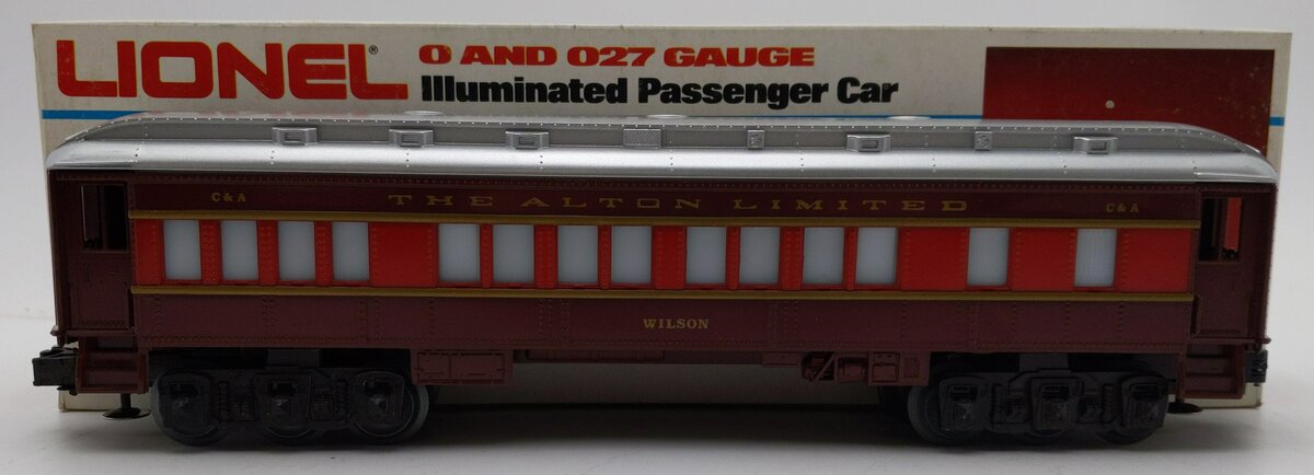 Lionel 6-9556 O Gauge Chicago & Alton "Wilson" Passenger Car LN/Box