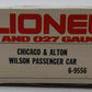 Lionel 6-9556 O Gauge Chicago & Alton "Wilson" Passenger Car LN/Box