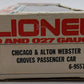 Lionel 6-9557 O Gauge Chicago & Alton "Webster Groves" Passenger Car LN/Box
