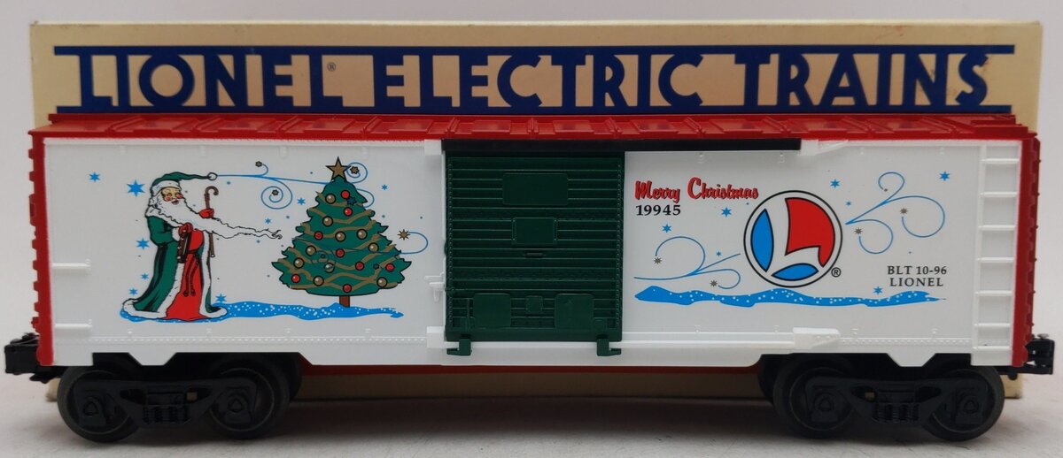 Lionel 6-19945 O Gauge Christmas 1996 Holiday Boxcar EX/Box