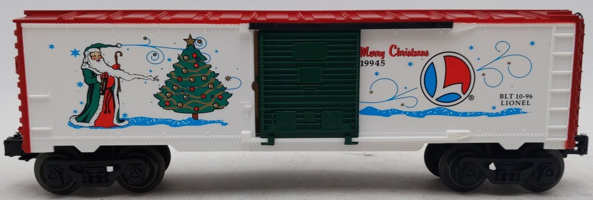 Lionel 6-19945 O Gauge Christmas 1996 Holiday Boxcar EX/Box
