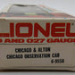 Lionel 6-9558 O Gauge Chicago & Alton "Chicago" Observation Car LN/Box