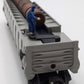 Lionel 6-19877 O Gauge Santa Fe ATSF Operating Barrel Ramp Car #356225 LN/Box