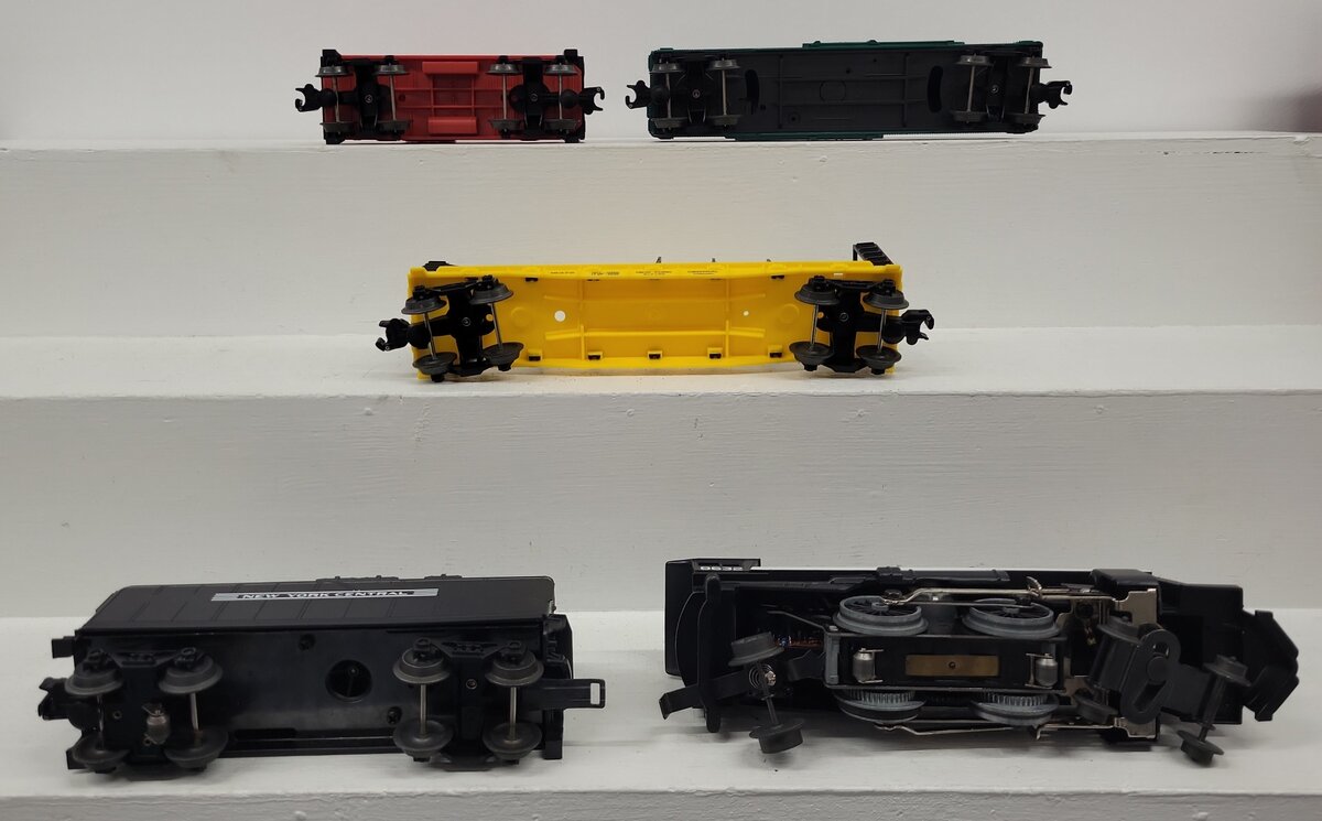 Lionel 6-11735 O Gauge New York Central Flyer Steam Freight Train Set EX/Box