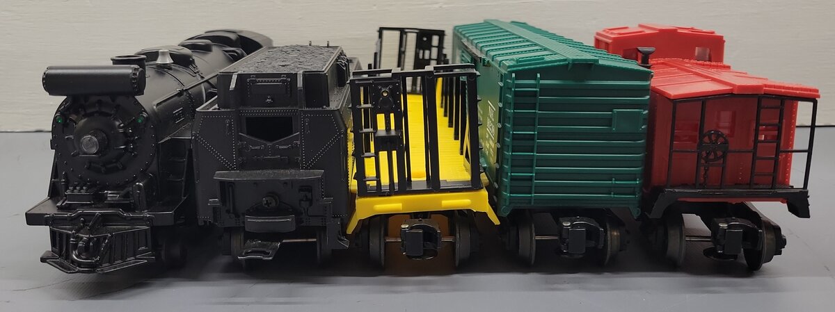 Lionel 6-11735 O Gauge New York Central Flyer Steam Freight Train Set EX/Box