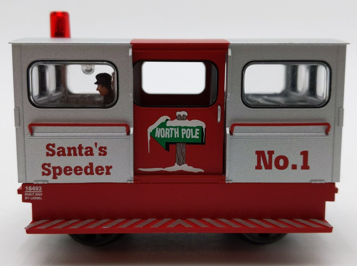 Lionel 6-18493 O Gauge Santa's Speeder #1 EX/Box