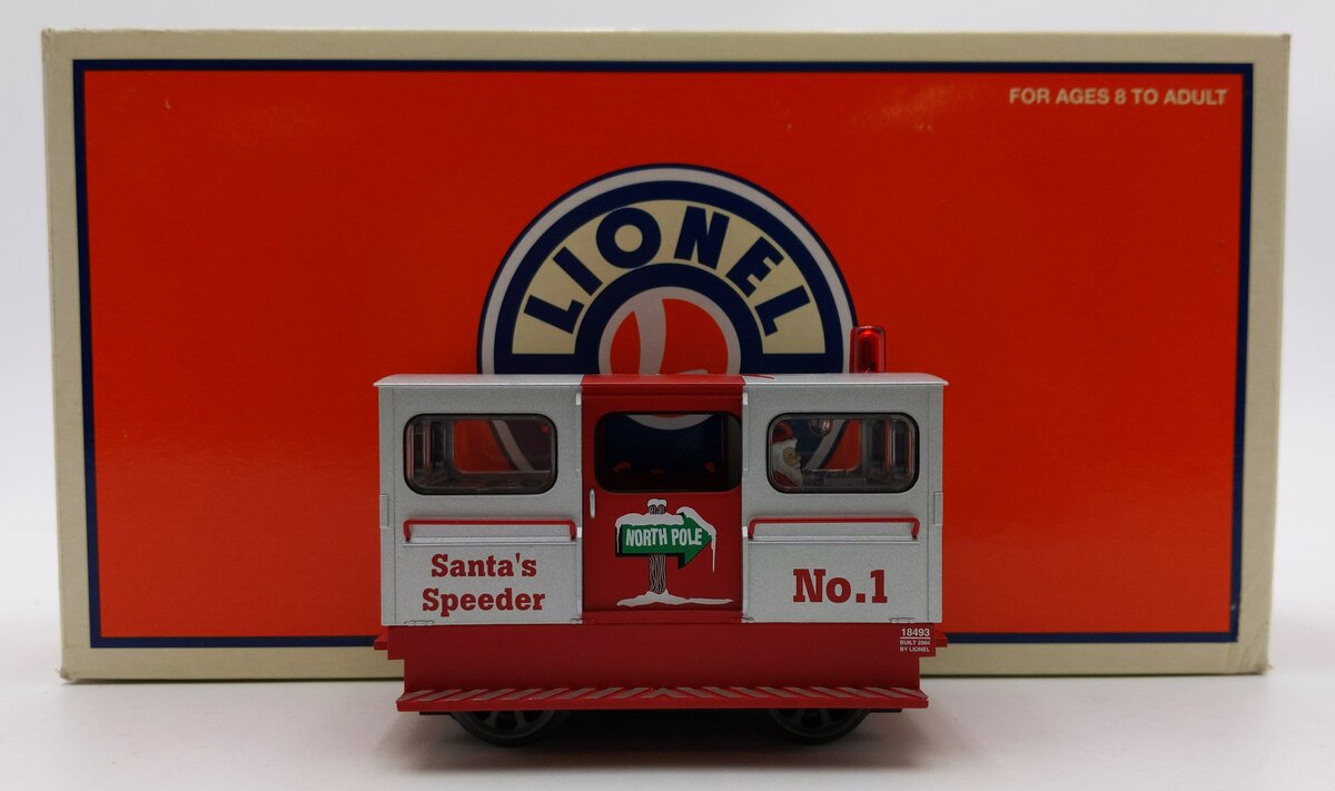 Lionel 6-18493 O Gauge Santa's Speeder #1 EX/Box