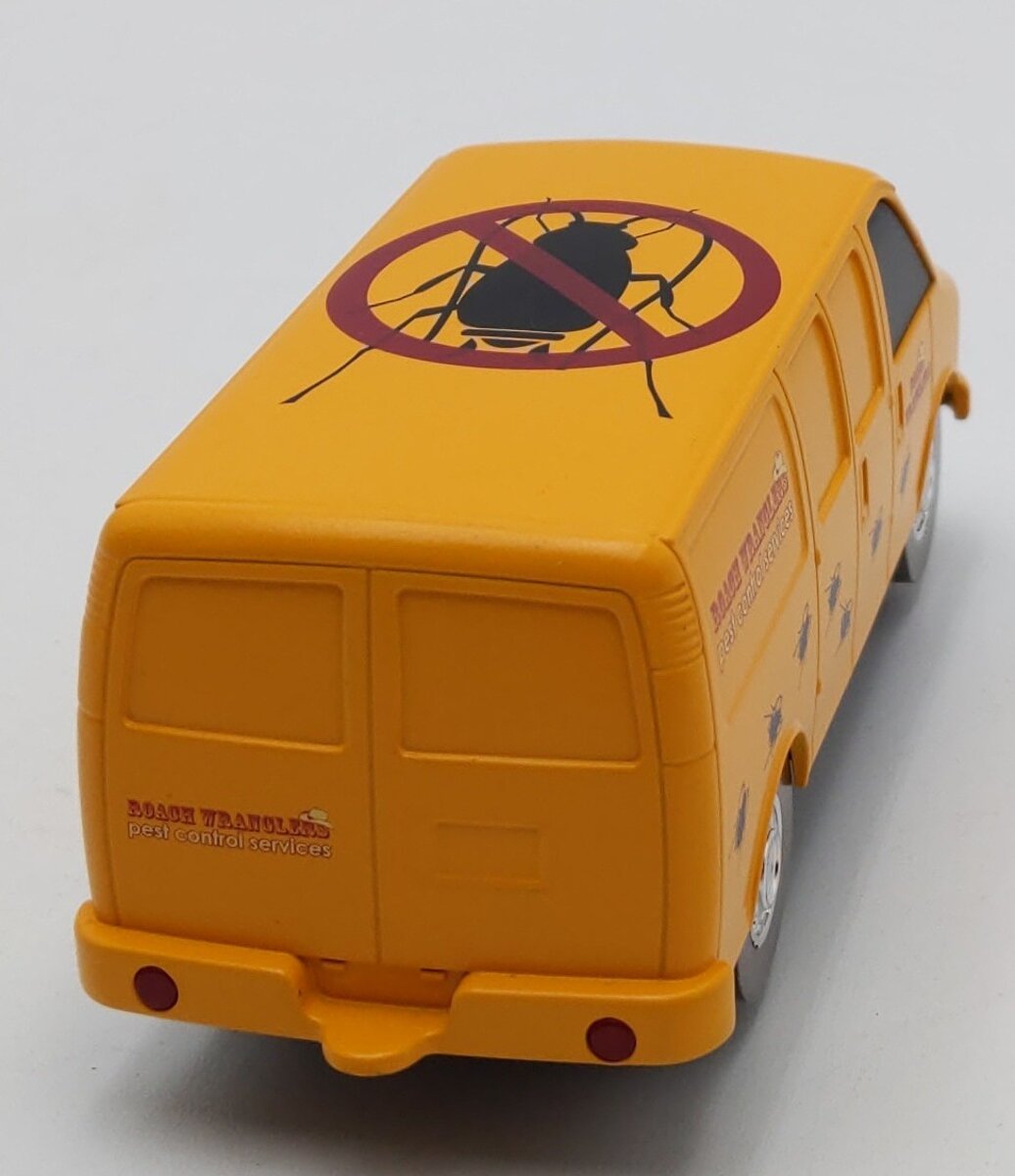K-Line 6-21279 O Lionel SuperStreets Roach Wranglers Motorized Pest Control Van LN/Box