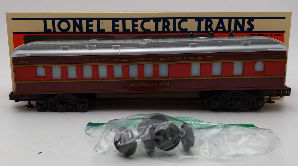 Lionel 6-9599 O Gauge Chicago & Alton "Bloomington" Dining Car EX/Box