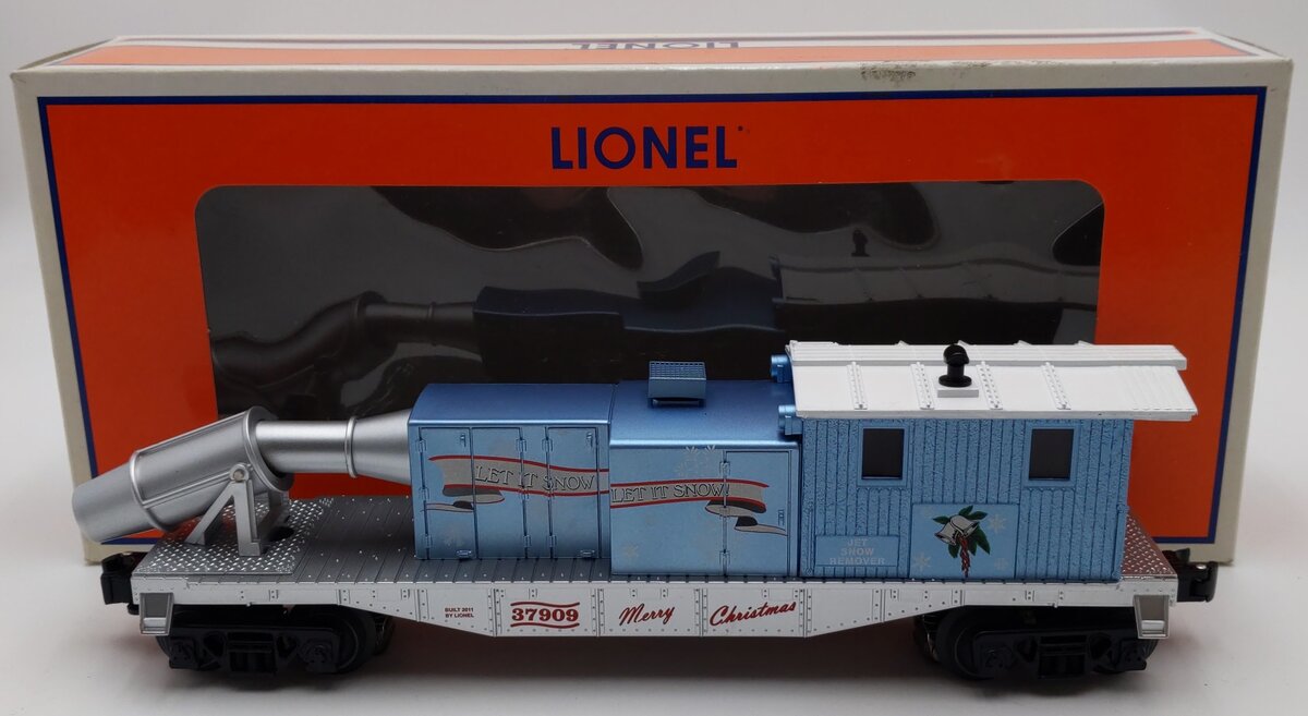 Lionel 6-37909 O Gauge North Pole Central Jet Snow Blower LN/Box