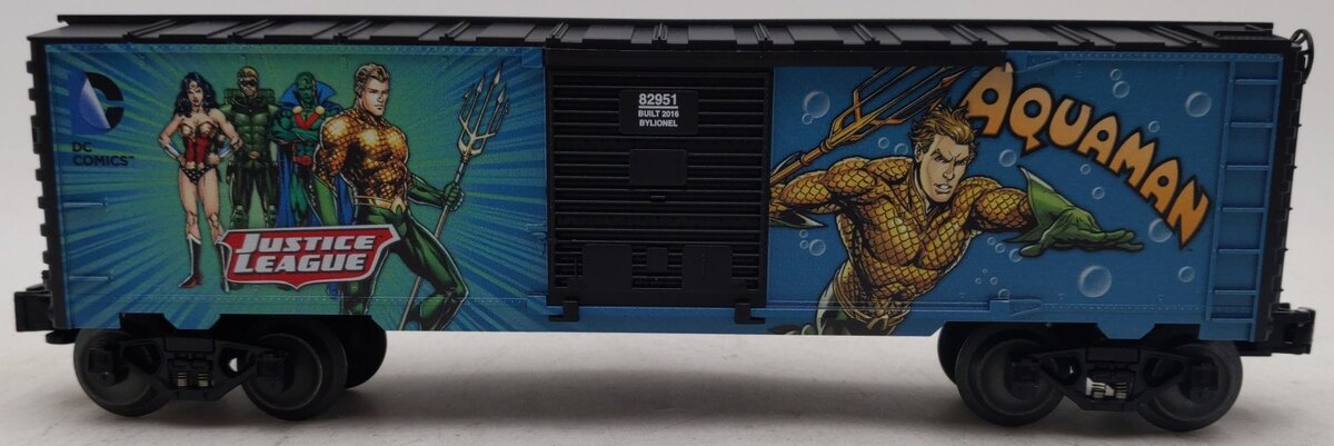 Lionel 6-82951 O Gauge Aquaman Justice League Boxcar LN/Box
