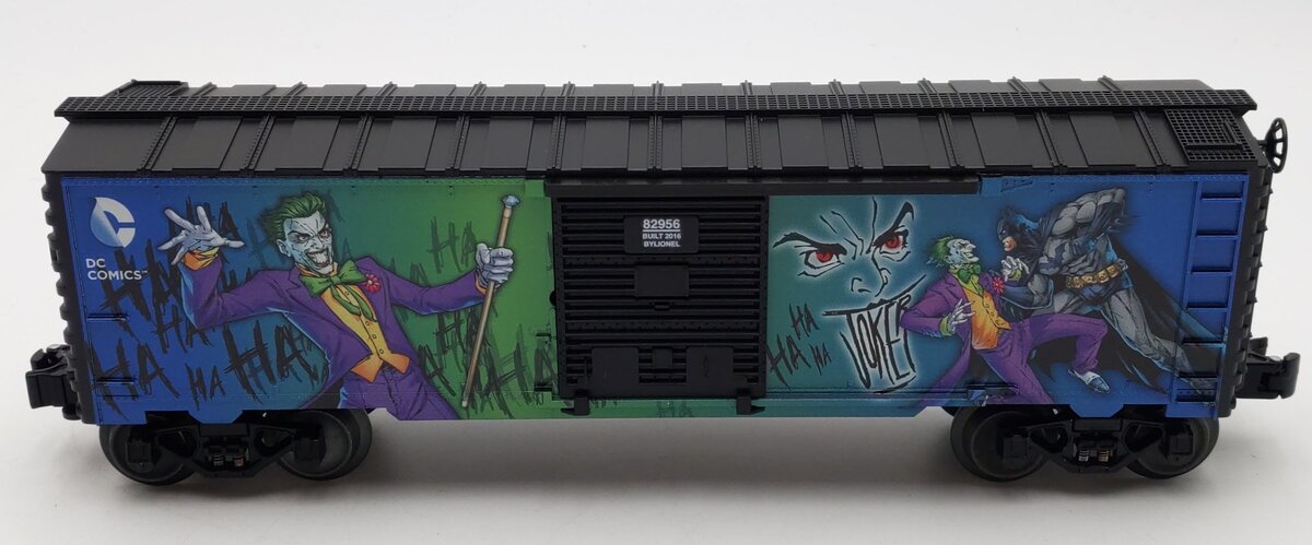 Lionel 6-82956 O Gauge Justice League Joker Boxcar LN/Box