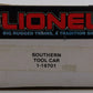 Lionel 6-16701 Southern Non-Illuminated Tool Car #16701 EX/Box