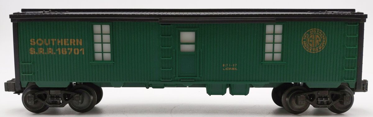 Lionel 6-16701 Southern Non-Illuminated Tool Car #16701 EX/Box