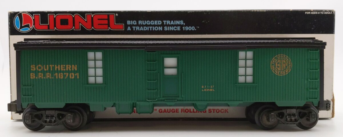 Lionel 6-16701 Southern Non-Illuminated Tool Car #16701 EX/Box