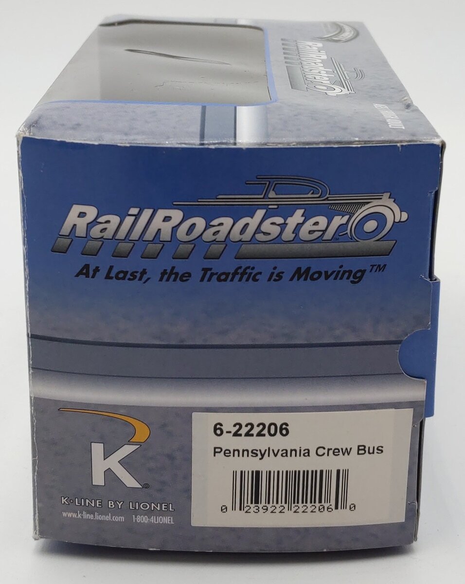 Lionel 6-22206 Railroadster Pennsylvania Crew Bus #1150 LN/Box